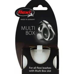 Halsbanden & Uitlaten<Flexi Poepzakhouder - Snackbox Grijs