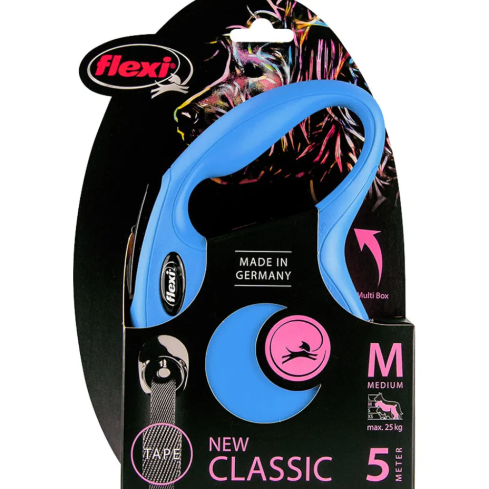 Rollijn Classic Tape 5 mtr tot 25 kg Blauw^Flexi New