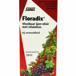 Clearance Vloeibaar Ijzer-Elixer met Vitamines 500 ml Mineralen