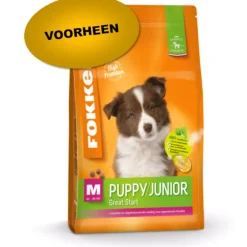 Hondenvoer<Fokker Opti-Grow Hondenvoer M 2,5 kg