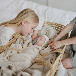 Clearance Fopspeen Moon maat 1 0-6 mnd Cream Sage 2 stuks Flessen & Spenen