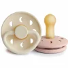 Flessen & Spenen<Frigg Fopspeen Moon maat 2 6-18 mnd Blush Cream 2 stuks