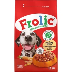 Hondenvoer<Frolic Droog Gevogelte 1,5 kg
