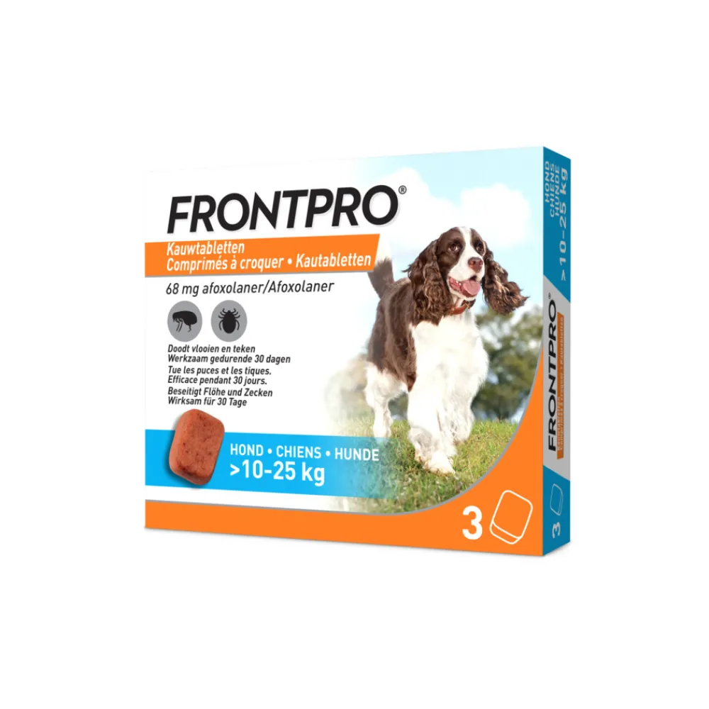Sale Hond L 10-25 kg 3 tabletten Vlo, Teek & Worm