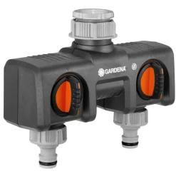2-Weg Waterverdeler^Gardena
