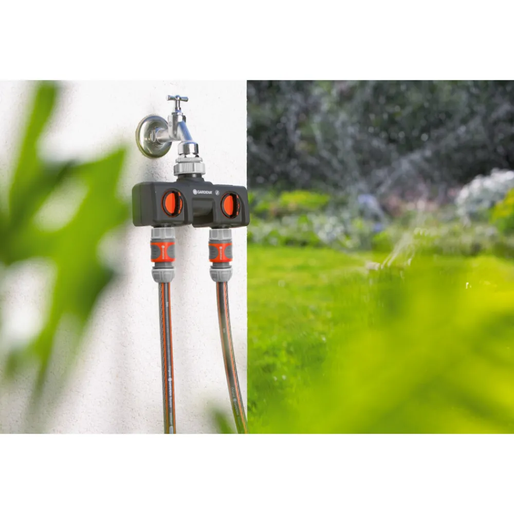 2-Weg Waterverdeler^Gardena