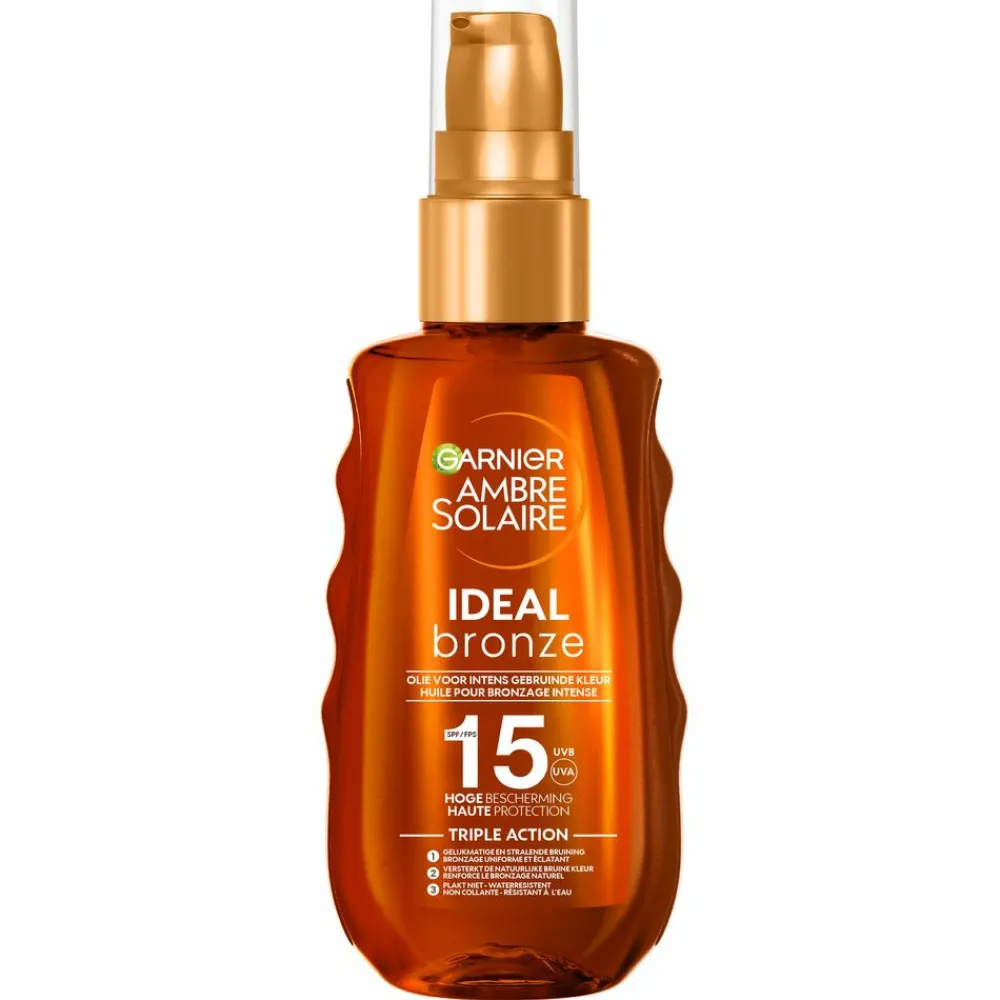 Ambre Solaire Ideal Bronze Beschermende Zonneolie SPF 15 150 ml^Garnier Sale