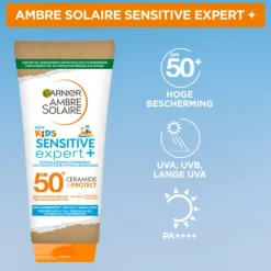 Online Ambre Solaire Sensitive Expert+ Kids Zonnebrandmelk SPF 50+ Reisformaat 50 ml Lichaamsverzorging|Zonnebrand