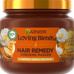 Discount Loving Blends Argan- en Cameliaolie Haarmasker 340 ml Haarmasker