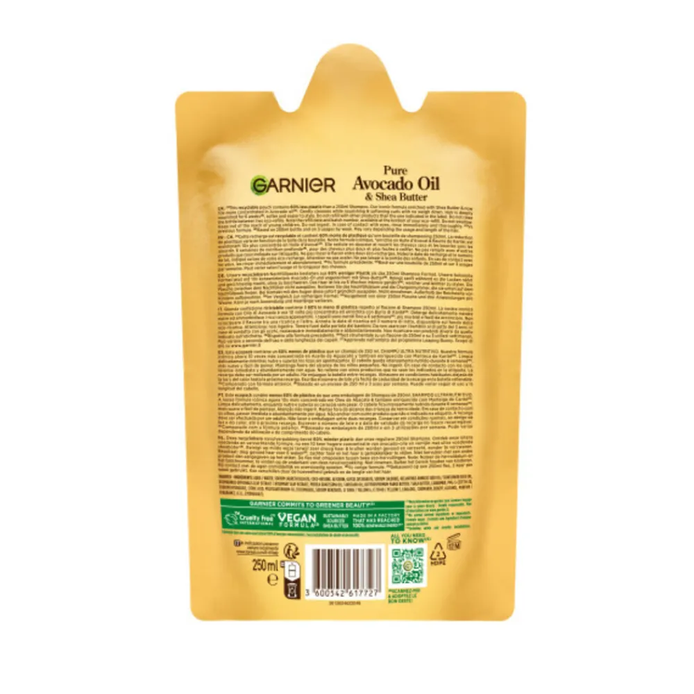 Best Loving Blends Avocado Olie en Shea Boter Shampoo Refill 250 ml Shampoo