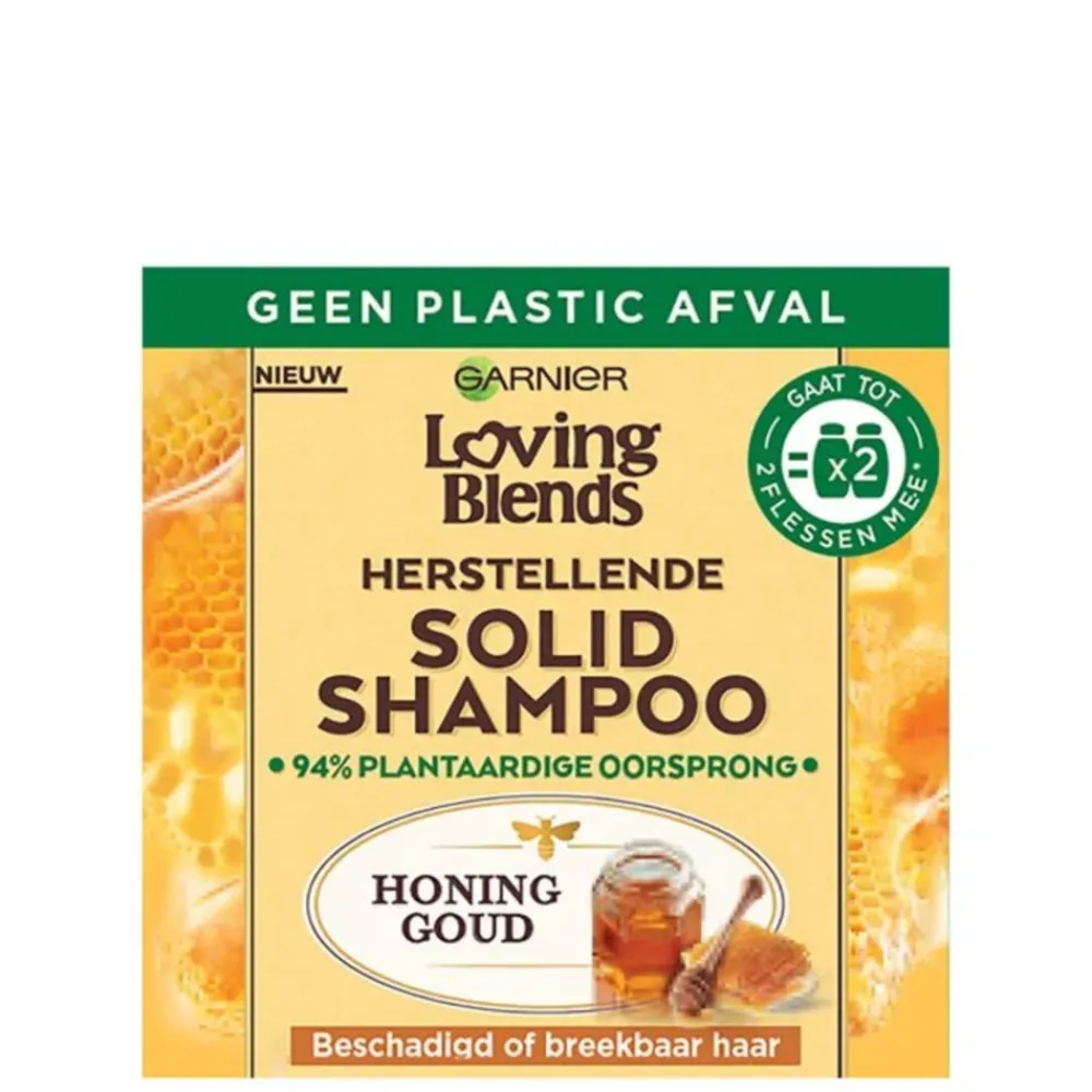 New Loving Blends Honing Goud Shampoo Bar 60 gr Shampoo