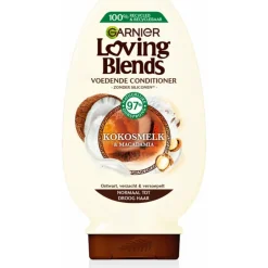 Conditioner<Garnier Loving Blends Kokosmelk en Macadamia Conditioner 250 ml