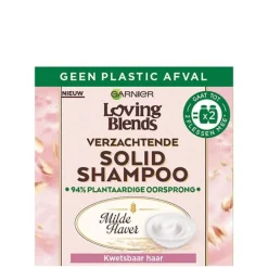 Shampoo<Garnier Loving Blends Milde Haver Shampoo Bar 60 gr