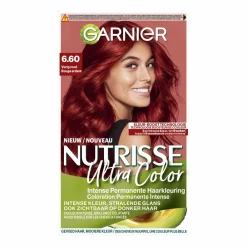 Online Nutrisse Ultra Color Permanente Haarkleuring 6.60 Vurig Rood Haarkleuring
