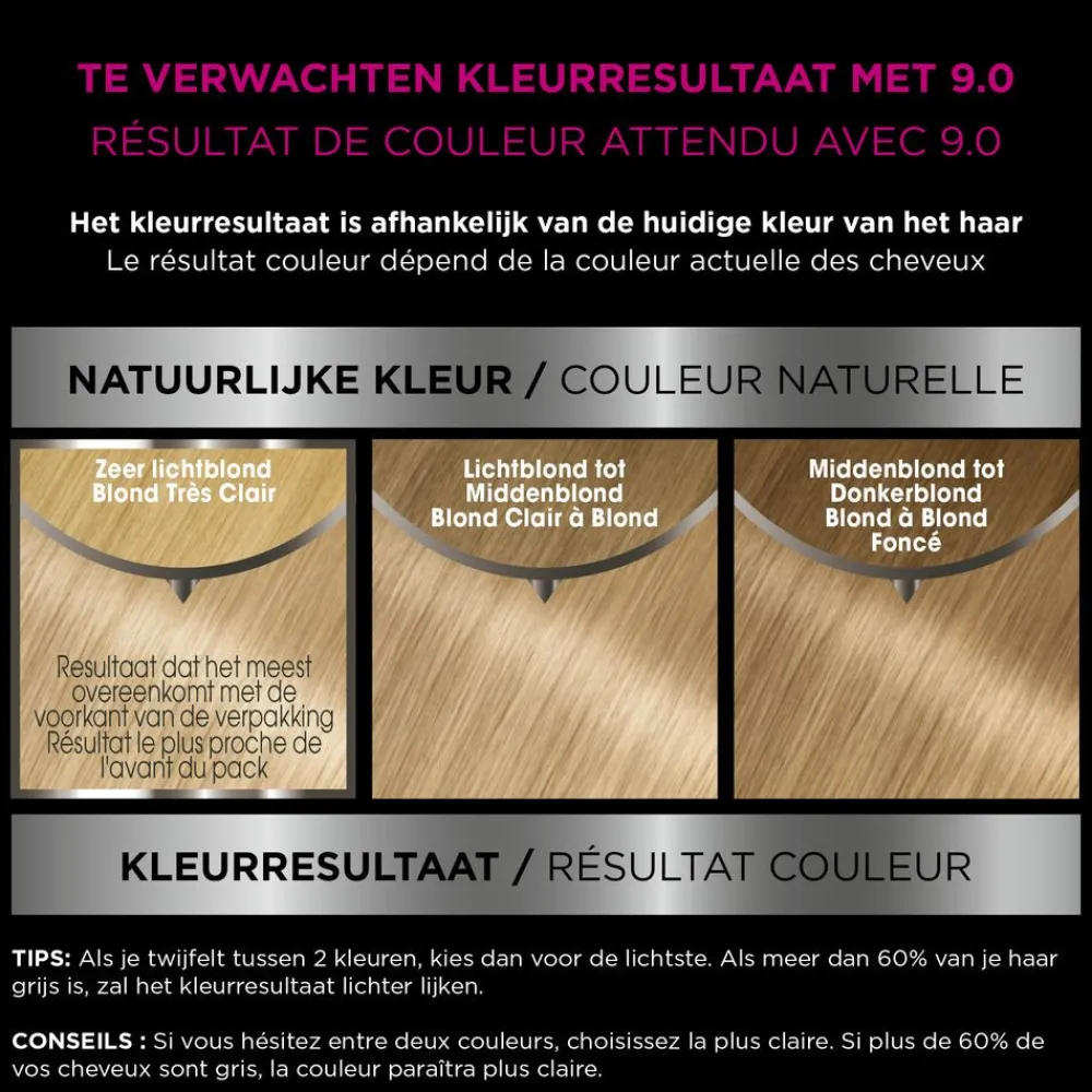 Haarkleuring<Garnier Olia Permanente Crèmekleuring 9.0 Zeer Lichtblond