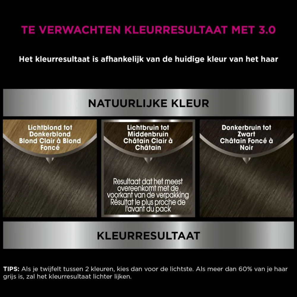 Discount Olia Permanente Crèmekleuring 3.0 Donkerbruin Haarkleuring