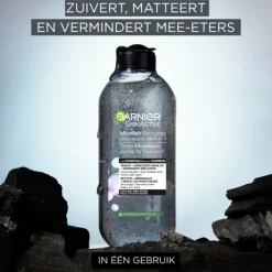 Clearance SkinActive Micellair Reinigingswater Jelly-water Alles-in-1 met Charcoal 400 ml Make-Up Remover|Reiniging