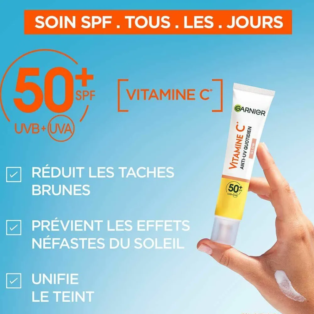 Vitamine C Daily UV Glow SPF 50 40 ml^Garnier Online