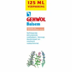 Voetverzorging<Gehwol Balsem Droge en Gesprongen Huid 125 ml
