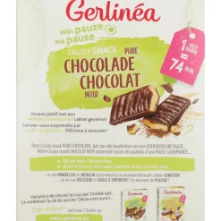 Snacks & Tussendoortjes<Gerlinea Crusty Snack Pure Chocolade 6 x 102 gr