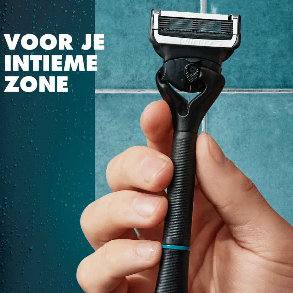 Scheren & Ontharen<Gillette Intimate Scheermes +2 navulmesjes 1 set