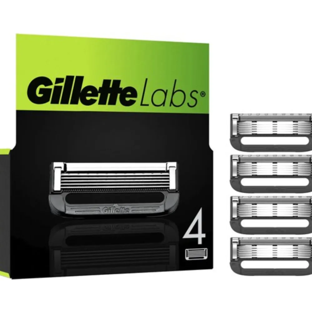 Scheren & Ontharen<Gillette Labs Scheermesjes 4 stuks