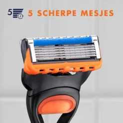 Scheermes Fusion 5 1 set^Gillette New