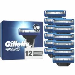 Scheermesjes Mach3 Turbo 12 stuks^Gillette Best