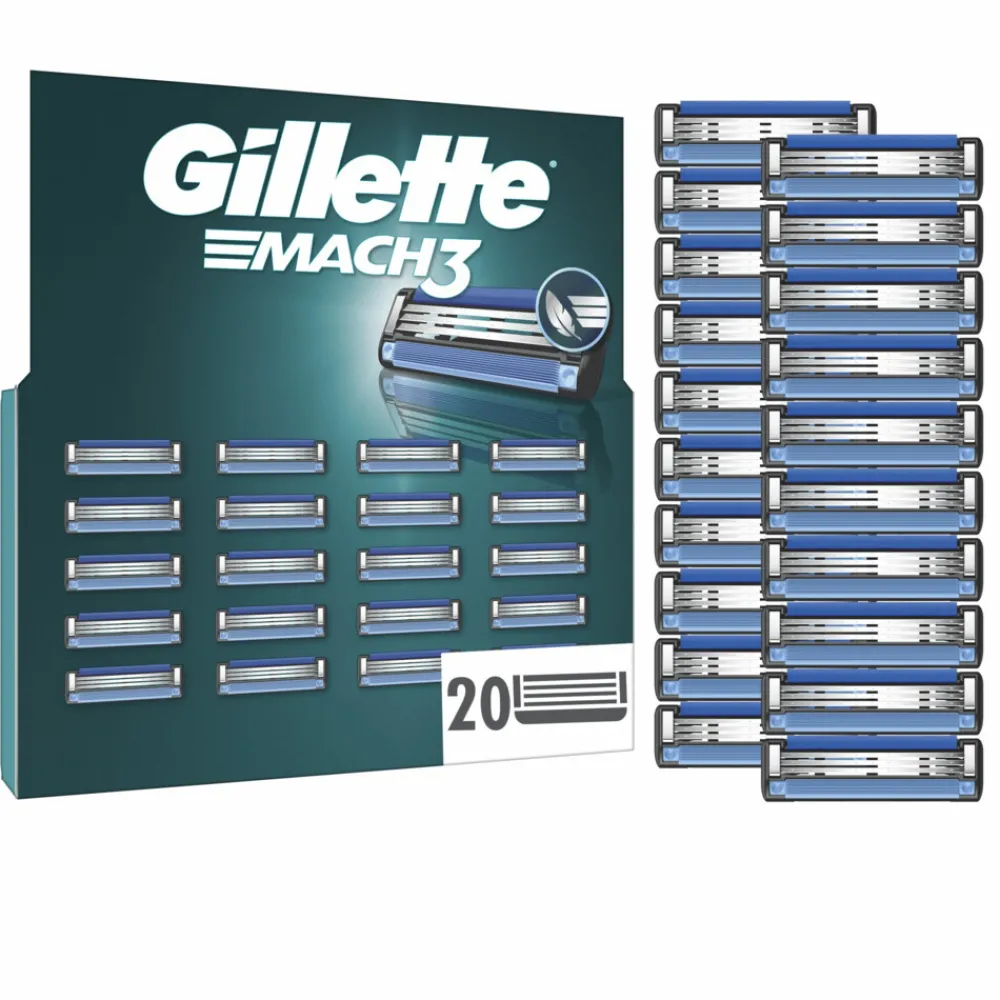 Scheermesjes Mach3 20 stuks^Gillette Hot