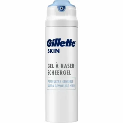 Discount Skin Scheergel Ultra Gevoelige Huid 200 ml Heren Scheren & Ontharen