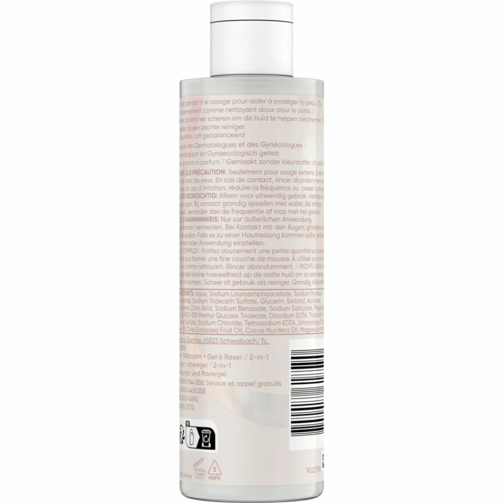 Satin Care 2-In-1 Reiniger en Scheergel 190 ml^Gillette Venus Clearance