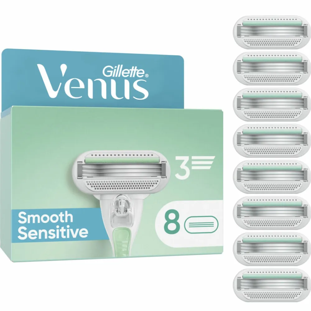 Scheermesjes Smooth Sensitive 8 stuks^Gillette Venus