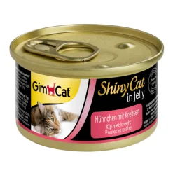 Clearance ShinyCat in Jelly Kip & Kreeft 70 gr Kattenvoer