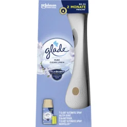 Luchtverfrisser<Glade Automatic Spray Startset Pure Clean Linen 269 ml