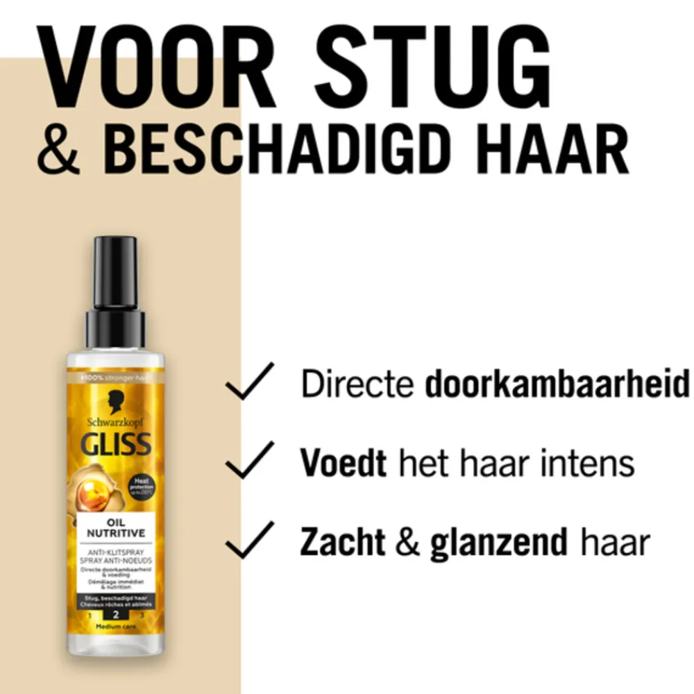 Anti-Klit Spray Oil Nutritive 200 ml^Gliss Best