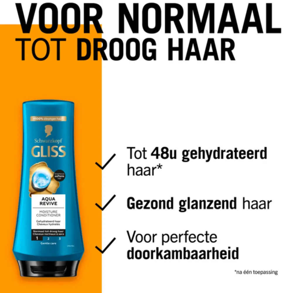 Conditioner<Gliss Aqua Revive Conditioner 200 ml