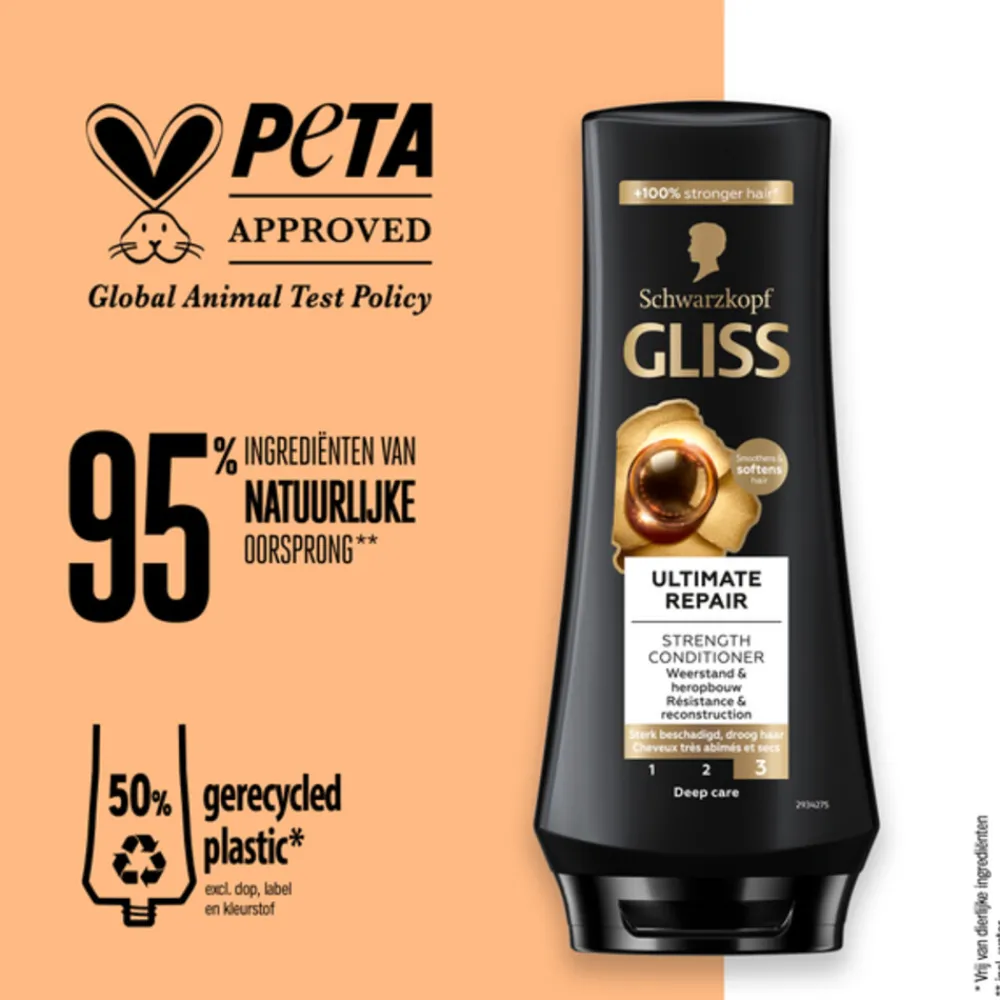 Conditioner<Gliss Conditioner Ultimate Repair 200 ml