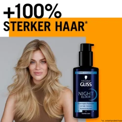 Haarverzorging<Gliss Night Elixer Overnight Moisture 100 ml