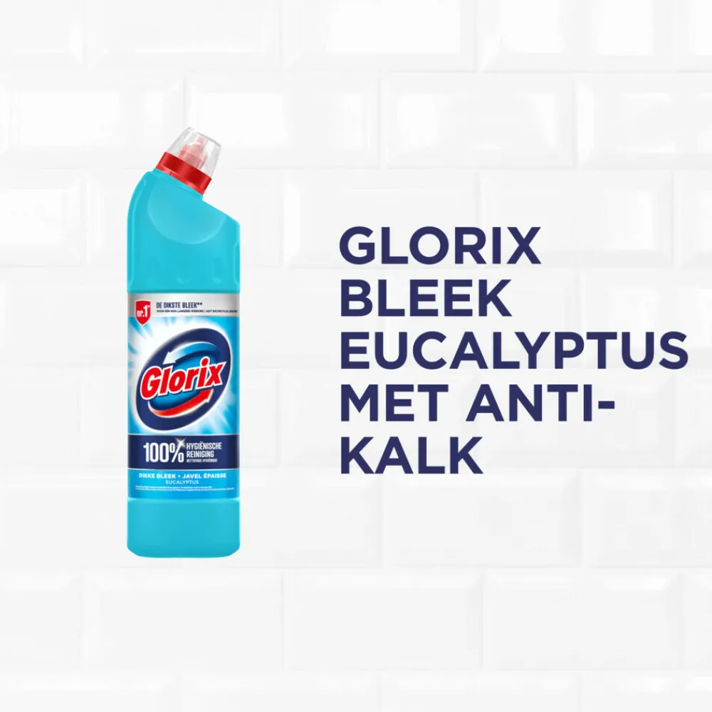 Badkamerartikelen<Glorix Bleek Eucalyptus 750 ml