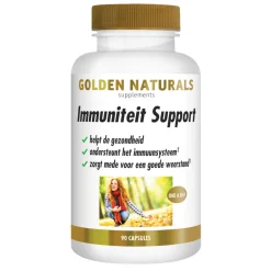 Immuniteit Support 90 vegacapsules^Golden Naturals Online