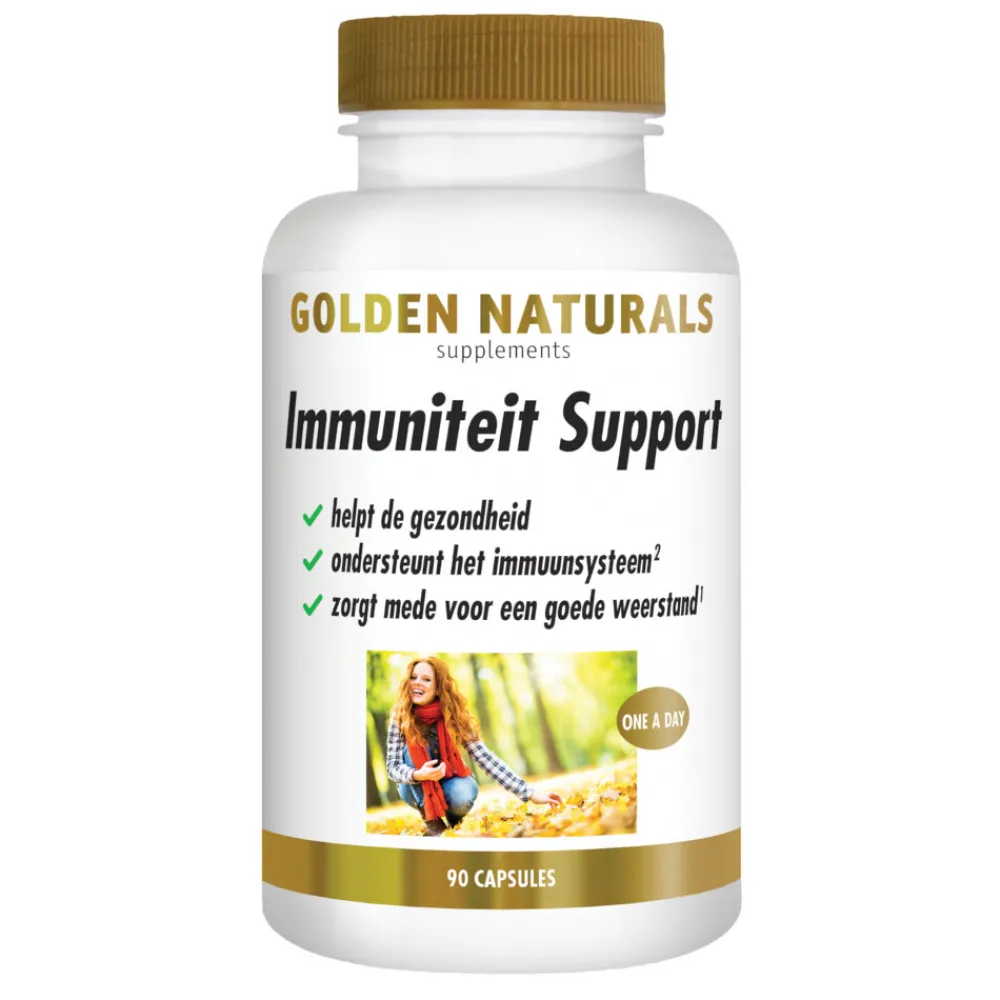 Immuniteit Support 90 vegacapsules^Golden Naturals Online