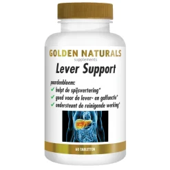 Organen<Golden Naturals Lever Support Vegan 60 tabletten