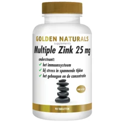 Mineralen<Golden Naturals Multiple Zink 25mg 90 tabletten