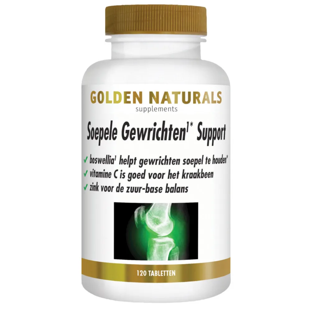 Soepele Gewrichten Support 120 tabletten^Golden Naturals Clearance