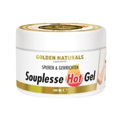 Souplesse Hot Gel 200 ml^Golden Naturals Hot