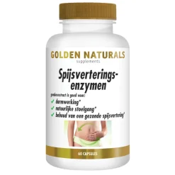 Speciale Bestanddelen<Golden Naturals Spijsverteringsenzymen 60 vegacapsules