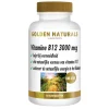 Vitamine B12 3000mcg Vegan 60 zuigtabletten^Golden Naturals Hot