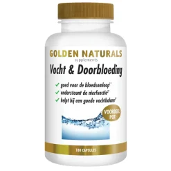Vocht & Doorbloeding 180 vegacapsules^Golden Naturals Online