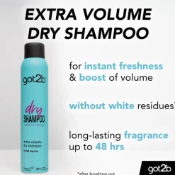 Droogshampoo Extra Volume 200 ml^Got2b New