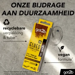 New Glued 4 Brows & Edges Gel Brown 16 ml Haarstyling